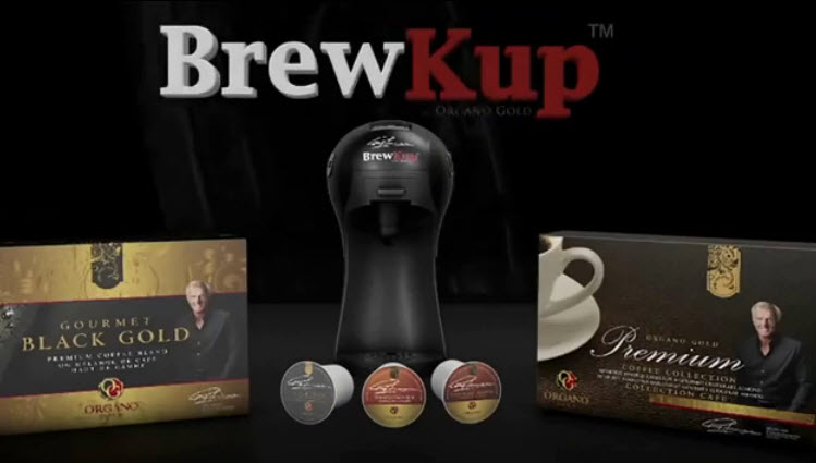 BrewKup Organo Gold & Greg Norman